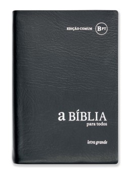 BPTc62LG | Preto | Capa vinil | Letra grande | Edição comum