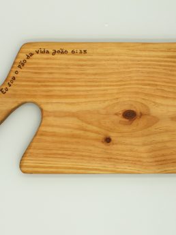 Tábua de corte em madeira de pinho - Rectangular
