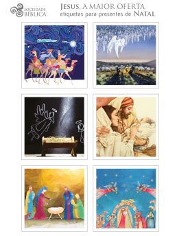 JESUS, A MAIOR OFERTA- Etiquetas para presentes de Natal